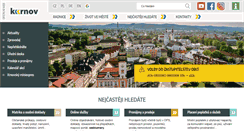 Desktop Screenshot of krnov.cz