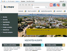 Tablet Screenshot of krnov.cz