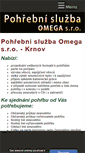 Mobile Screenshot of pohrebnisluzba.krnov.net