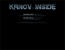 Tablet Screenshot of krnov.in